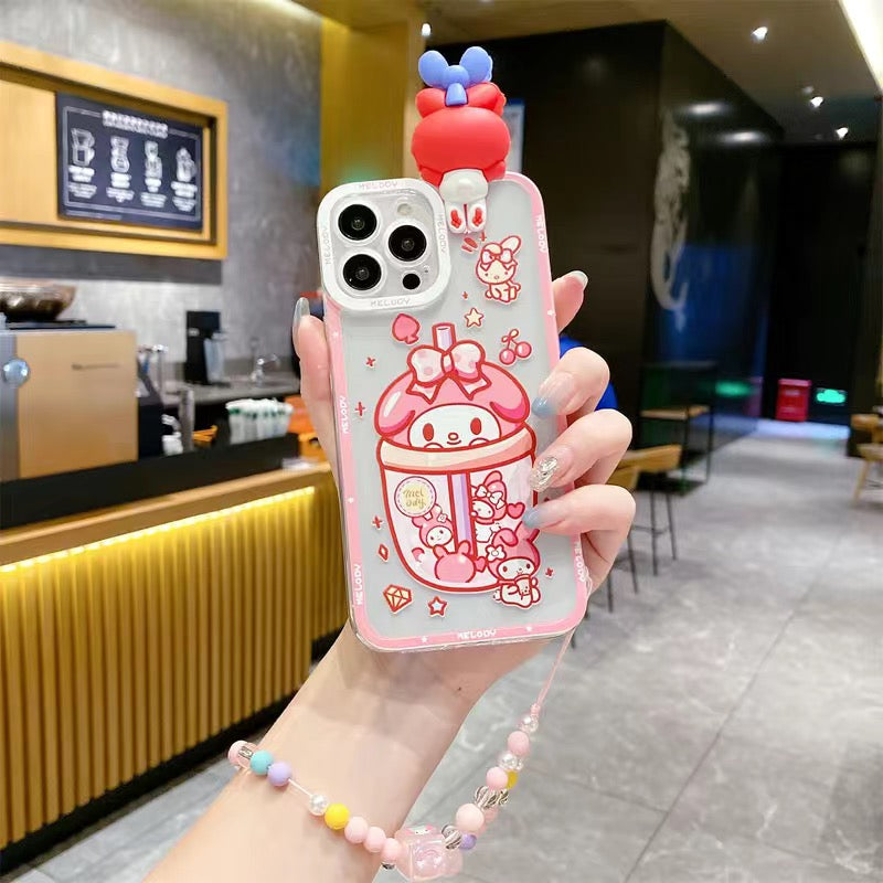 Kuromi and My melody phone case
