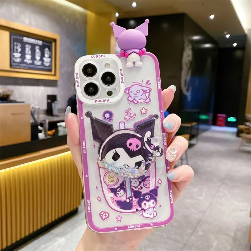 Kuromi and My melody phone case