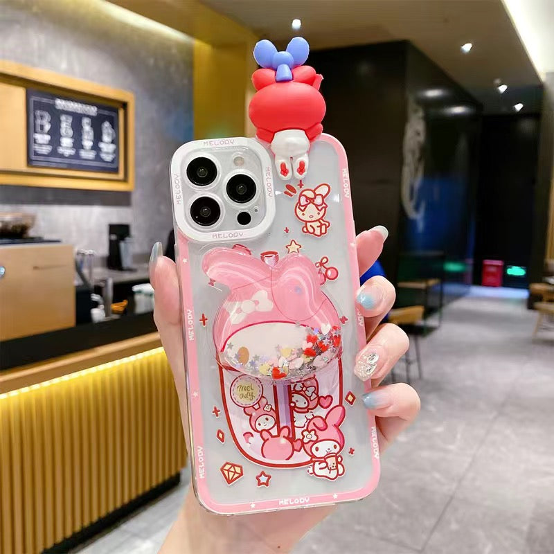 Kuromi and My melody phone case