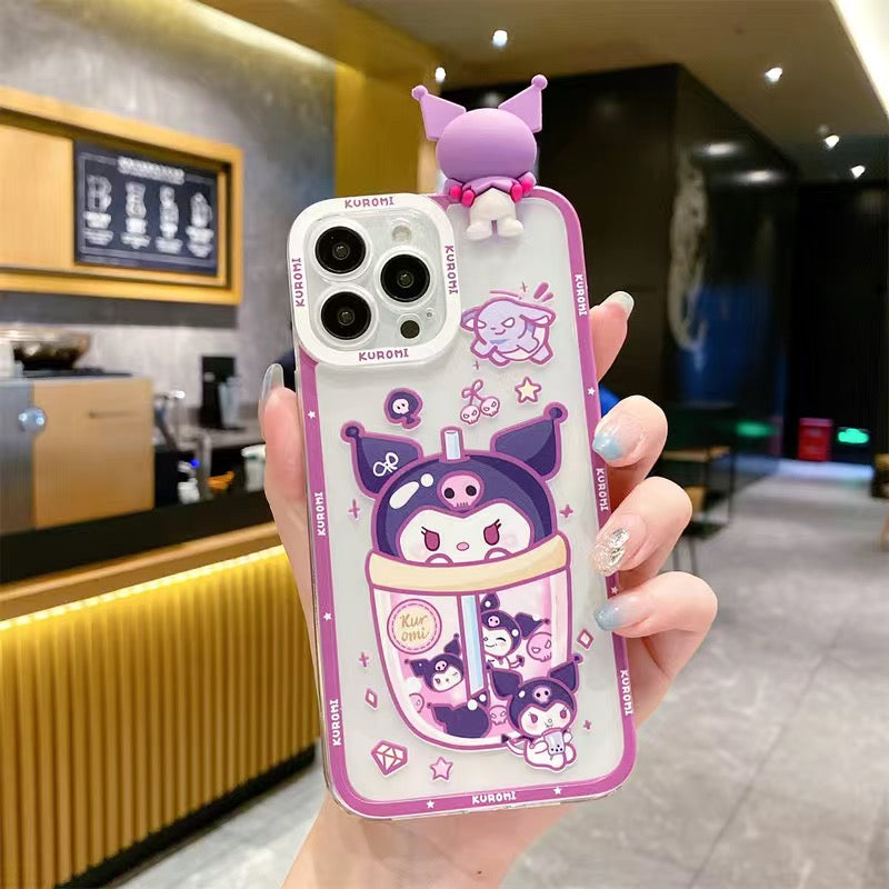 Kuromi and My melody phone case