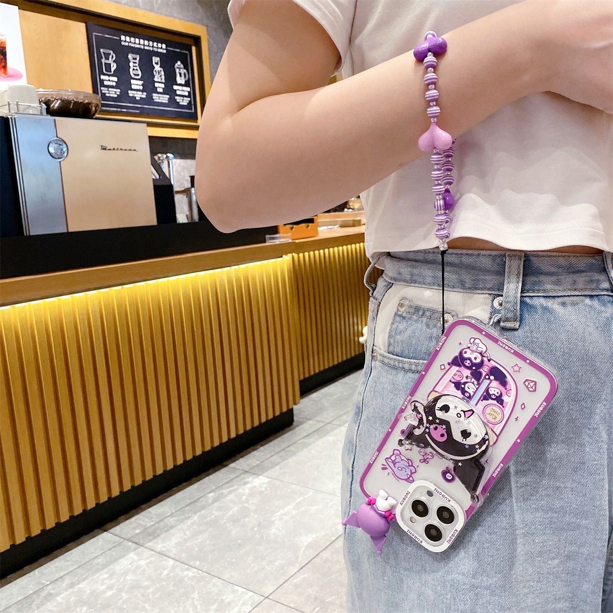 Kuromi and My melody phone case
