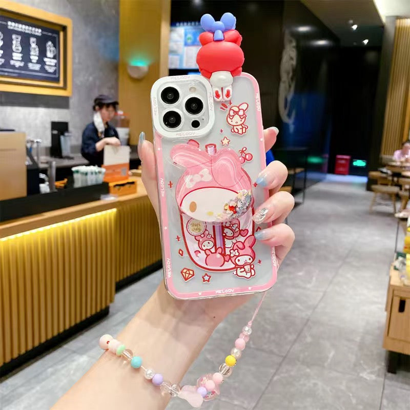 Kuromi and My melody phone case