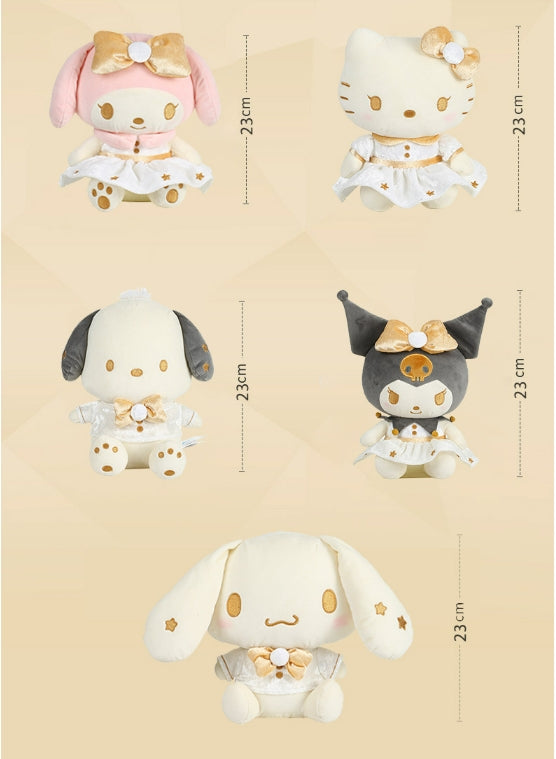Sanrio golden dance party series plush toy 10in