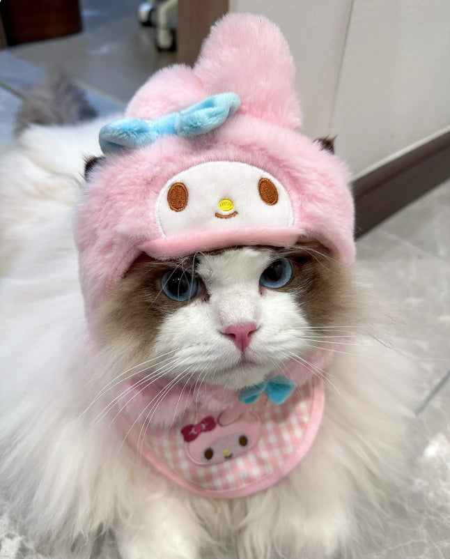 Ropa para la cabeza esponjosa Miniso para mascotas
