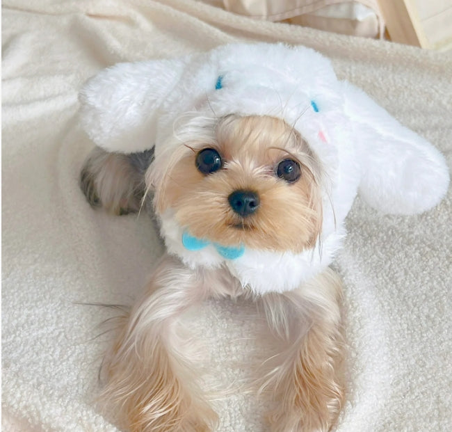 Ropa para la cabeza esponjosa Miniso para mascotas