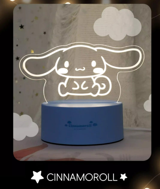 Sanrio Acrylic Nightlight