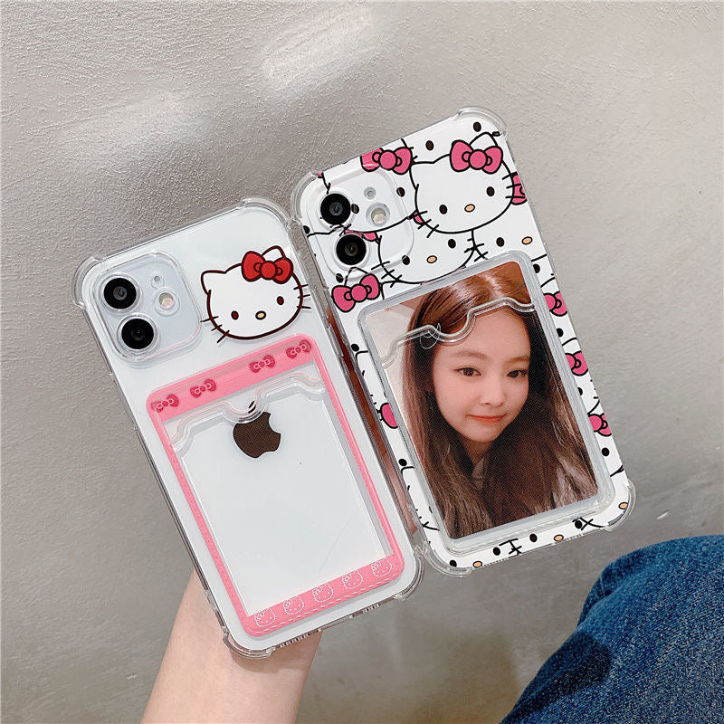 Hello Kitty Phone case with card holder