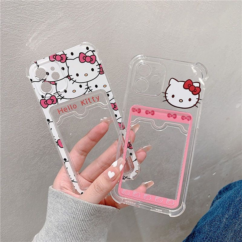 Hello Kitty Phone case with card holder