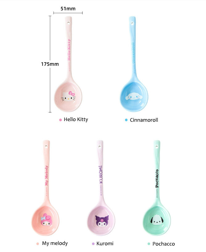 Sanrio Ceramic soup spoon