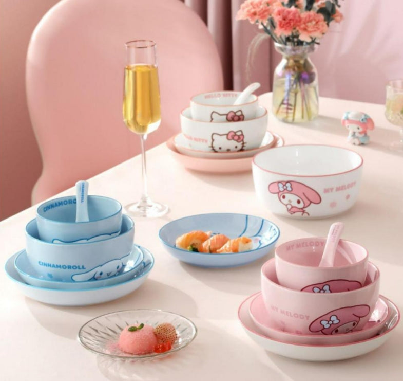 Sanrio tableware set
