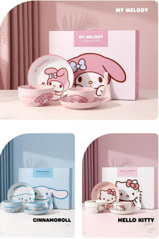 Sanrio tableware set