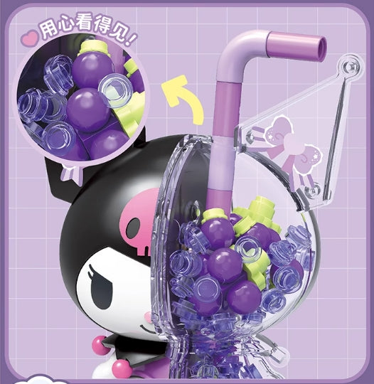 Sanrio Bubble Soda Big Doll Series Building Blocks