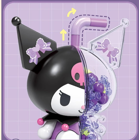 Sanrio Bubble Soda Big Doll Series Building Blocks