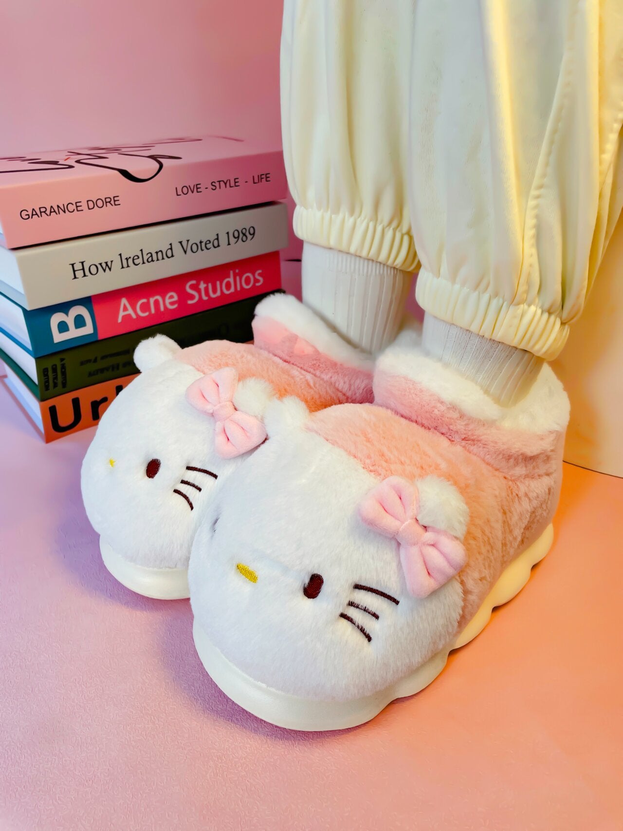 Sanrio slippers warm thick sole slippers
