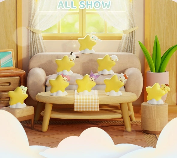 Sanrio star mini night light desktop ornament