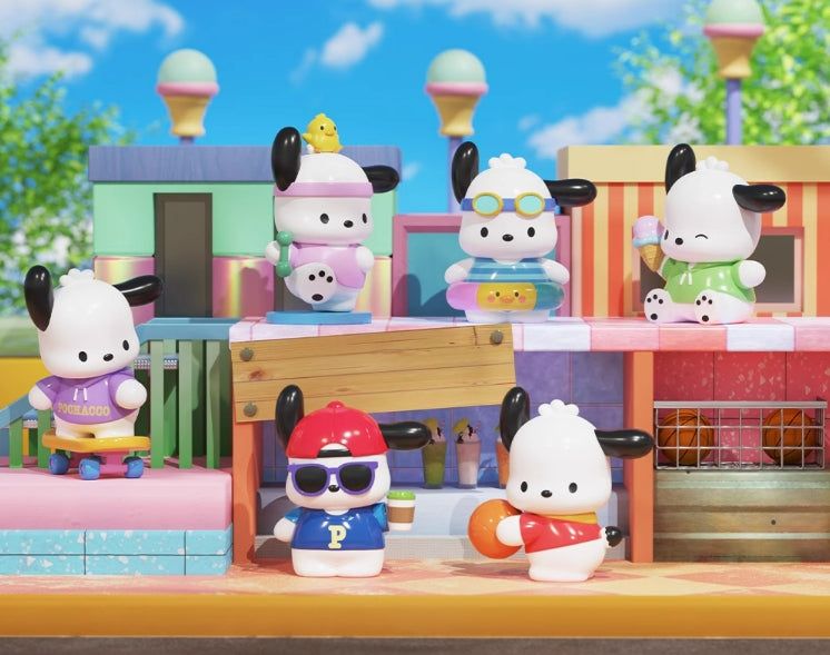 Pochacco Where are we go figure doll