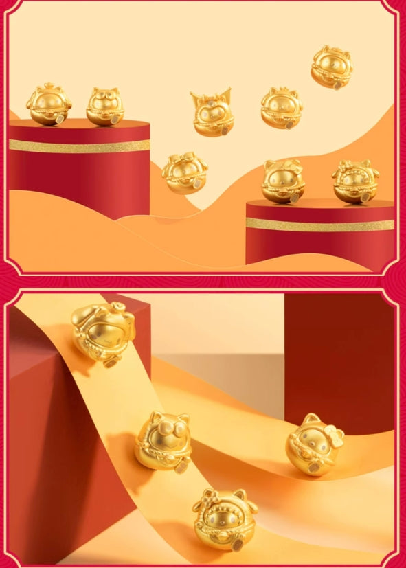 Sanrio Mini Lucky Cat Blind bag ( 5 pcs in bag)