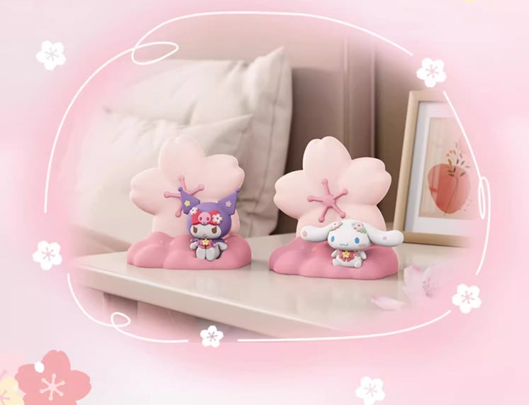 Kuromi / Cinnamoroll Sakura night light