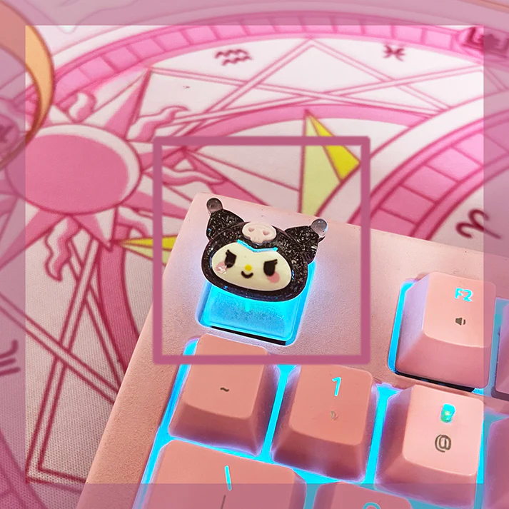 Sanrio Clear Keycaps