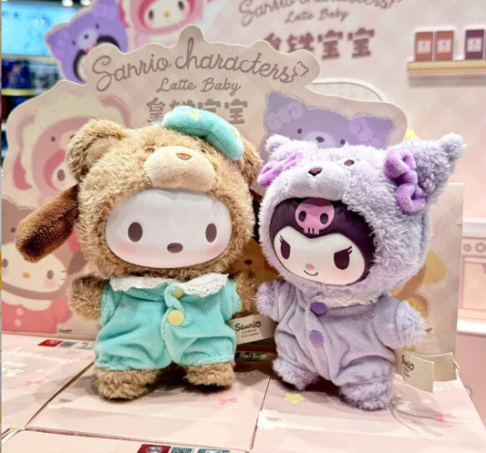 Sanrio Latte Doll Vinyl Plush Pendant Doll Blind Box