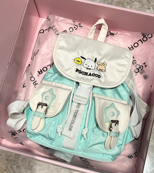 Sanrio backpack School Bag Embroidery Backpack