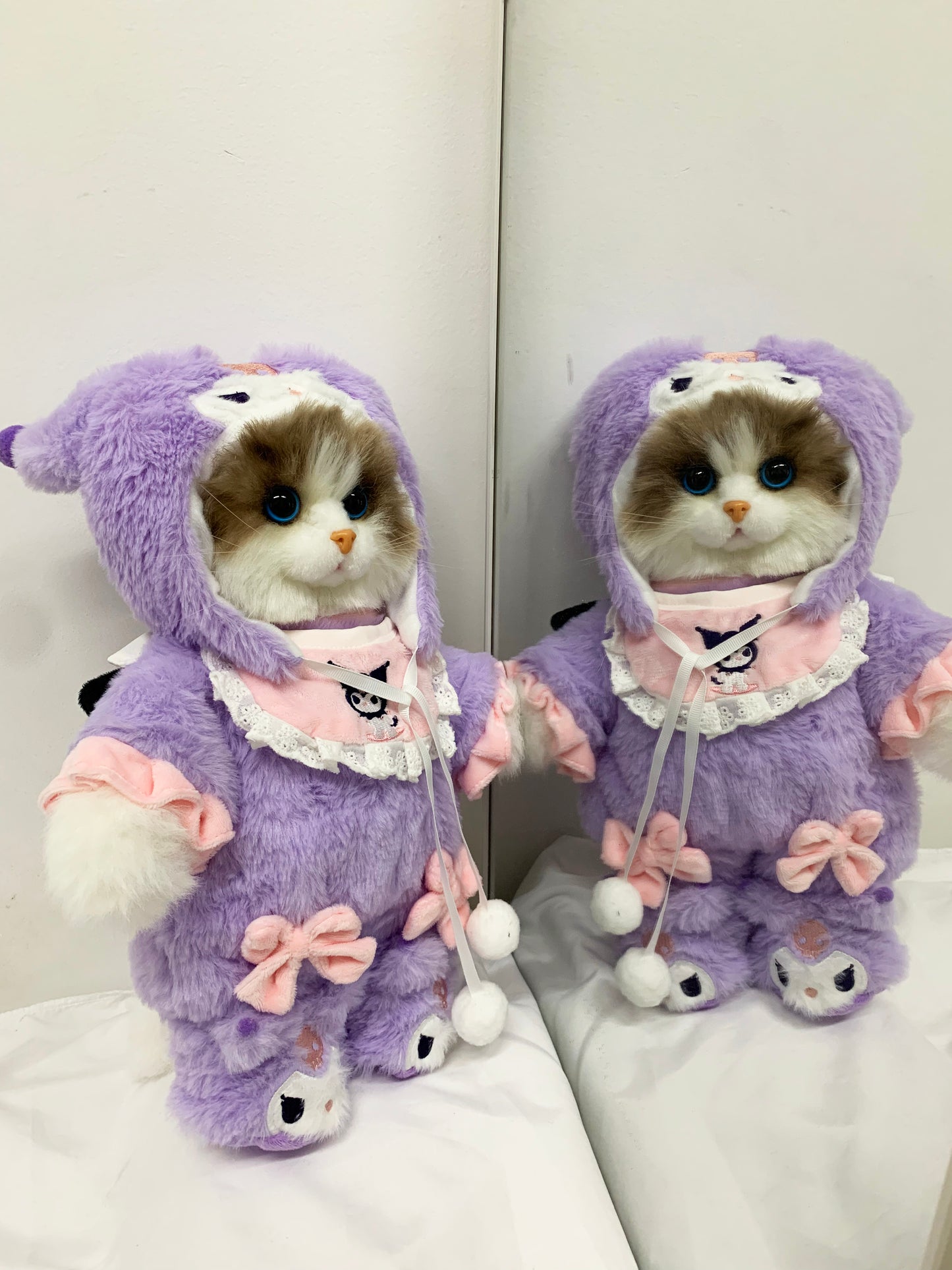Cute Ragdoll Cat Plush Realistic Cat Plush Toy 13.3inch