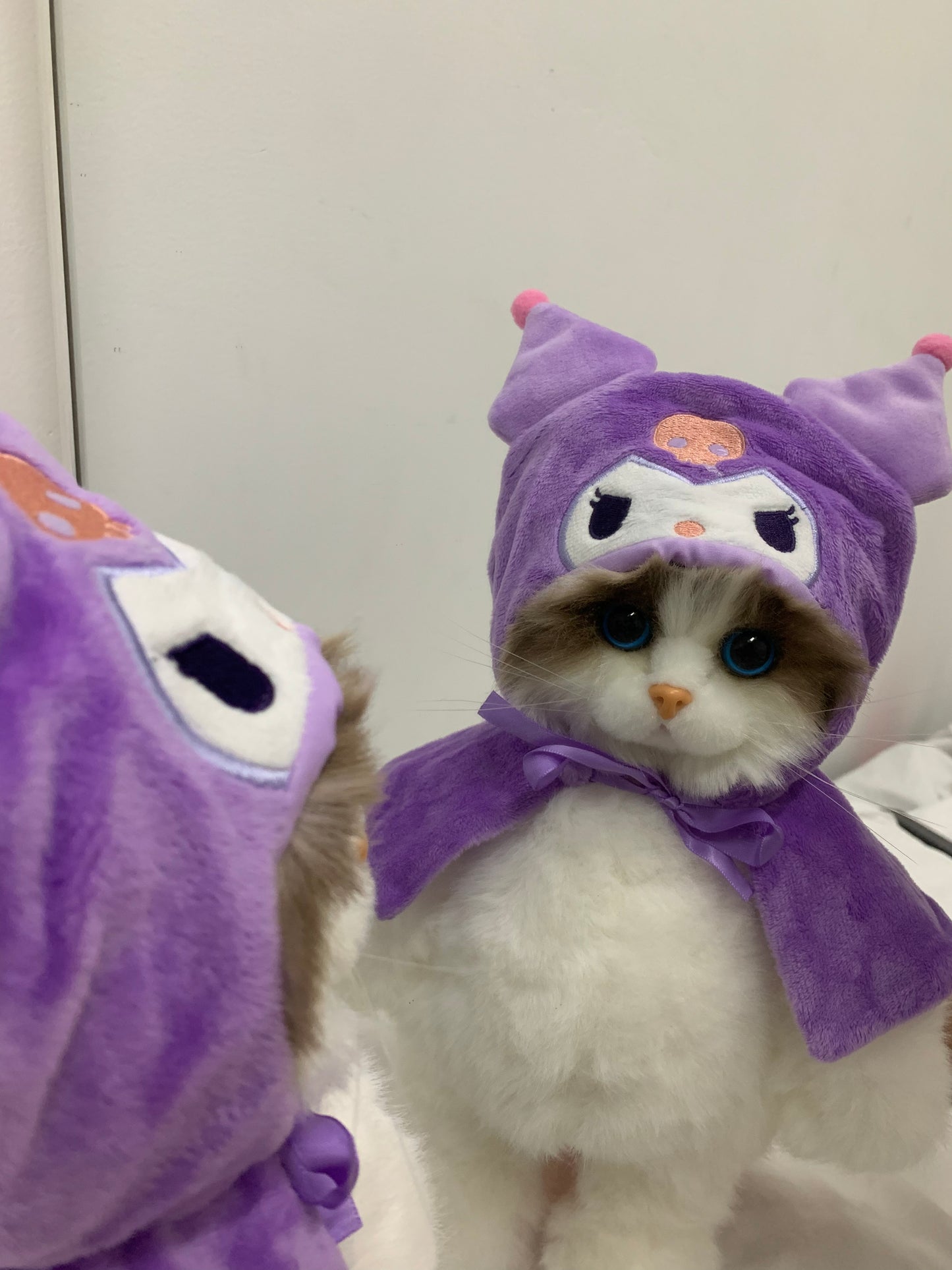 Cute Ragdoll Cat Plush Realistic Cat Plush Toy 13.3inch