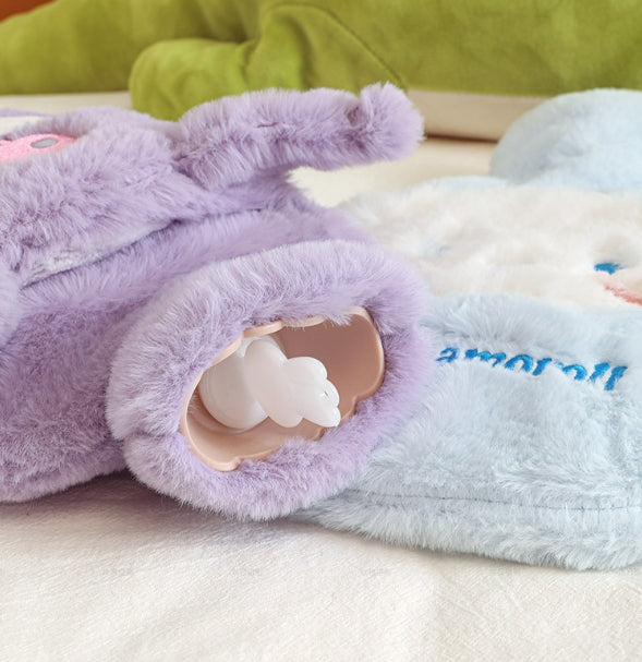 Sanrio Hot Water Bottle Bag irrigation  1000ML  Female Plush Warm Hand