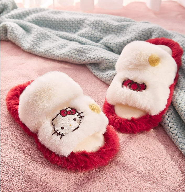Sanrio Plush Slippers home slippers  Cute Slippers