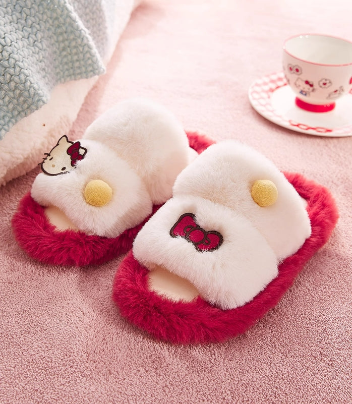 Sanrio Plush Slippers home slippers  Cute Slippers