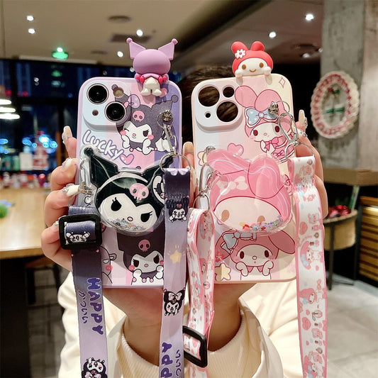 Sanrio Kuromi and My melody wink phone case