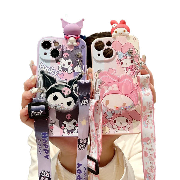Sanrio Kuromi and My melody wink phone case – Joykawaii