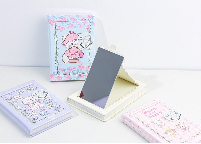 Mikko Note book Color page magnetic buckle A6 with Mirror