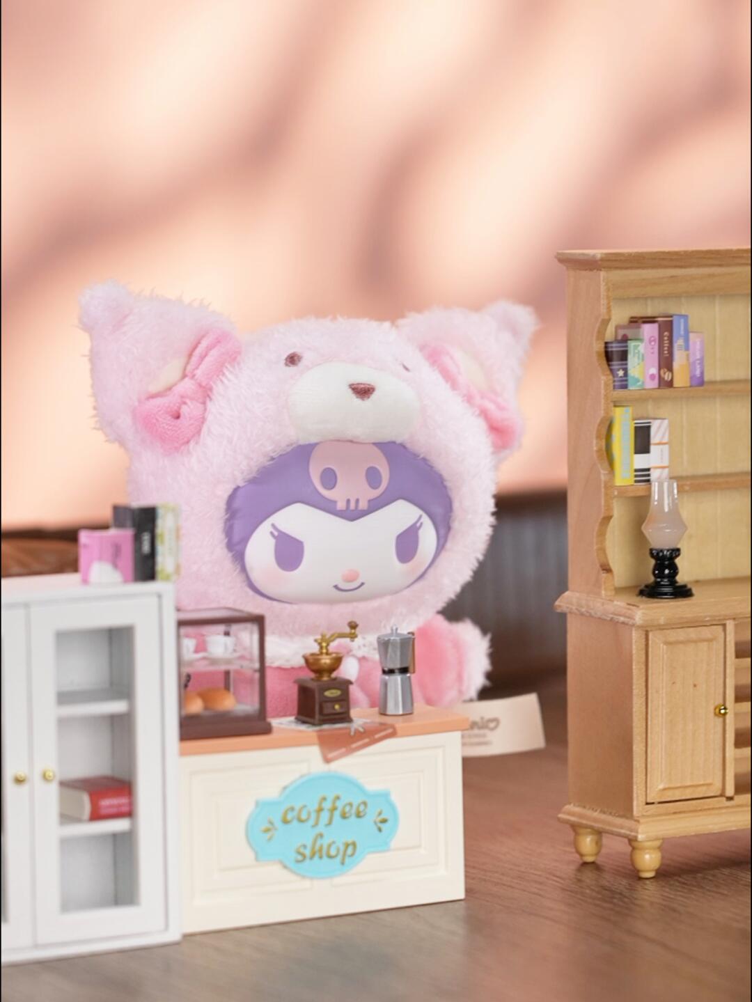 Kuromi Latte Doll Vinyl Plush Pendant Doll