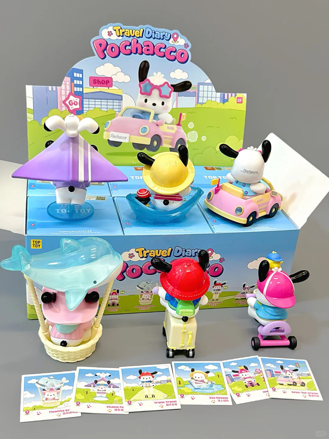 Pochacco Travel Diary Blind Box