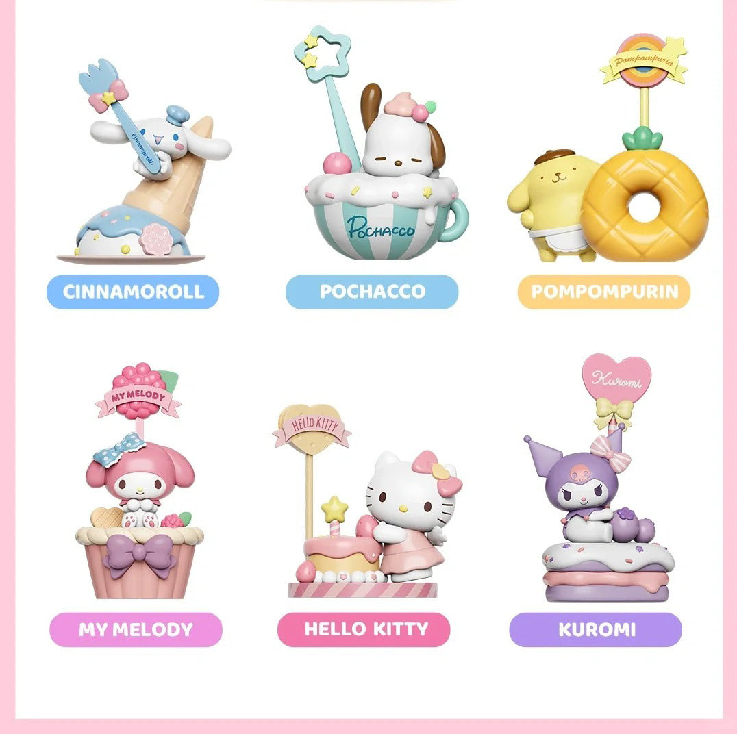 Sanrio Family Dessert Series Note Ornaments Picture Holder Clip Holder for Desk