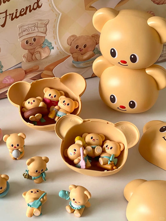 Butter Bear blind box doll ( 3 pcs in box )