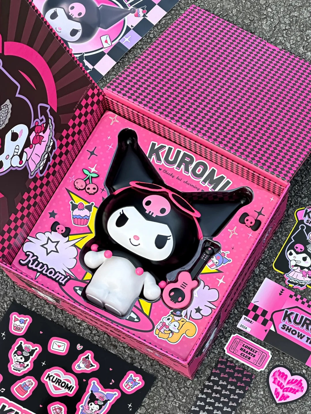 Kuromi Guitar Bluetooth Speaker BIG BAND Speaker Gift box – Joykawaii