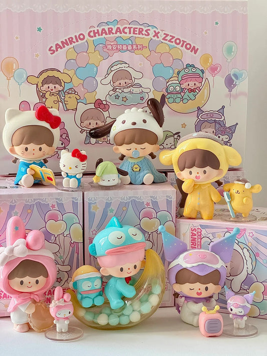 zZoton x SANRIO CHARACTERS-Preparation Before Bedtime Series Blind Box