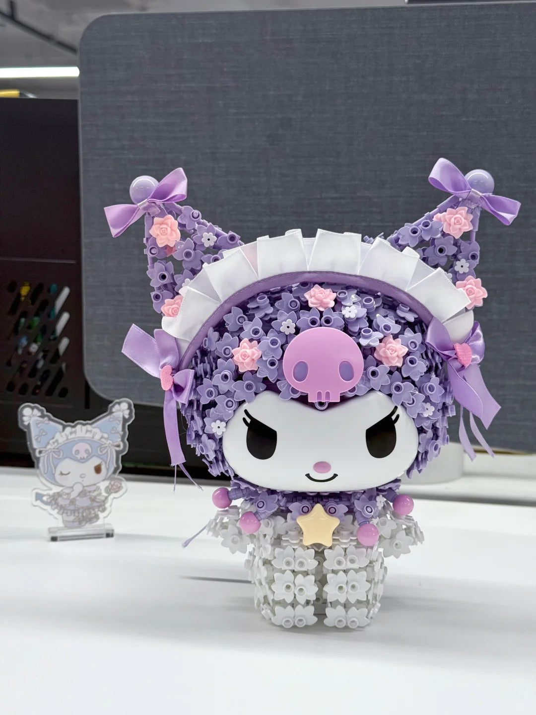 Kuromi and My melody Rose Ganden building blocks figures