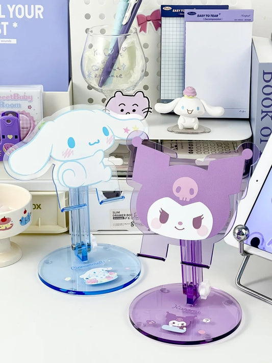 Sanrio Acrylic Phone Stand and Foldable Cute Tablet Stand