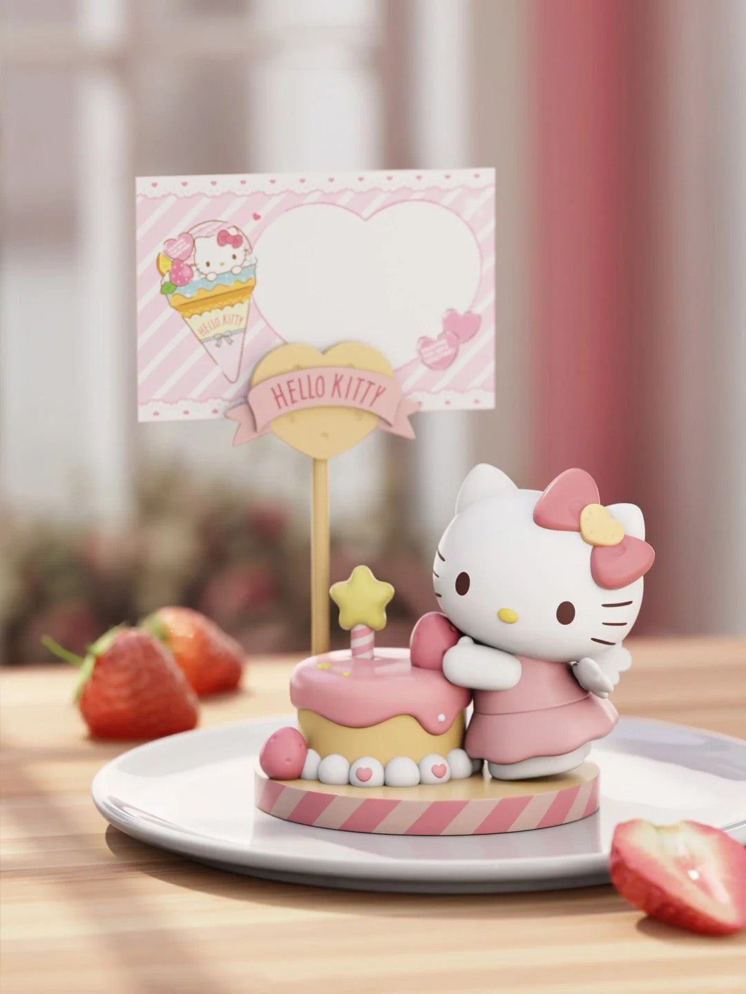 Sanrio Family Dessert Series Note Ornaments Picture Holder Clip Holder for Desk