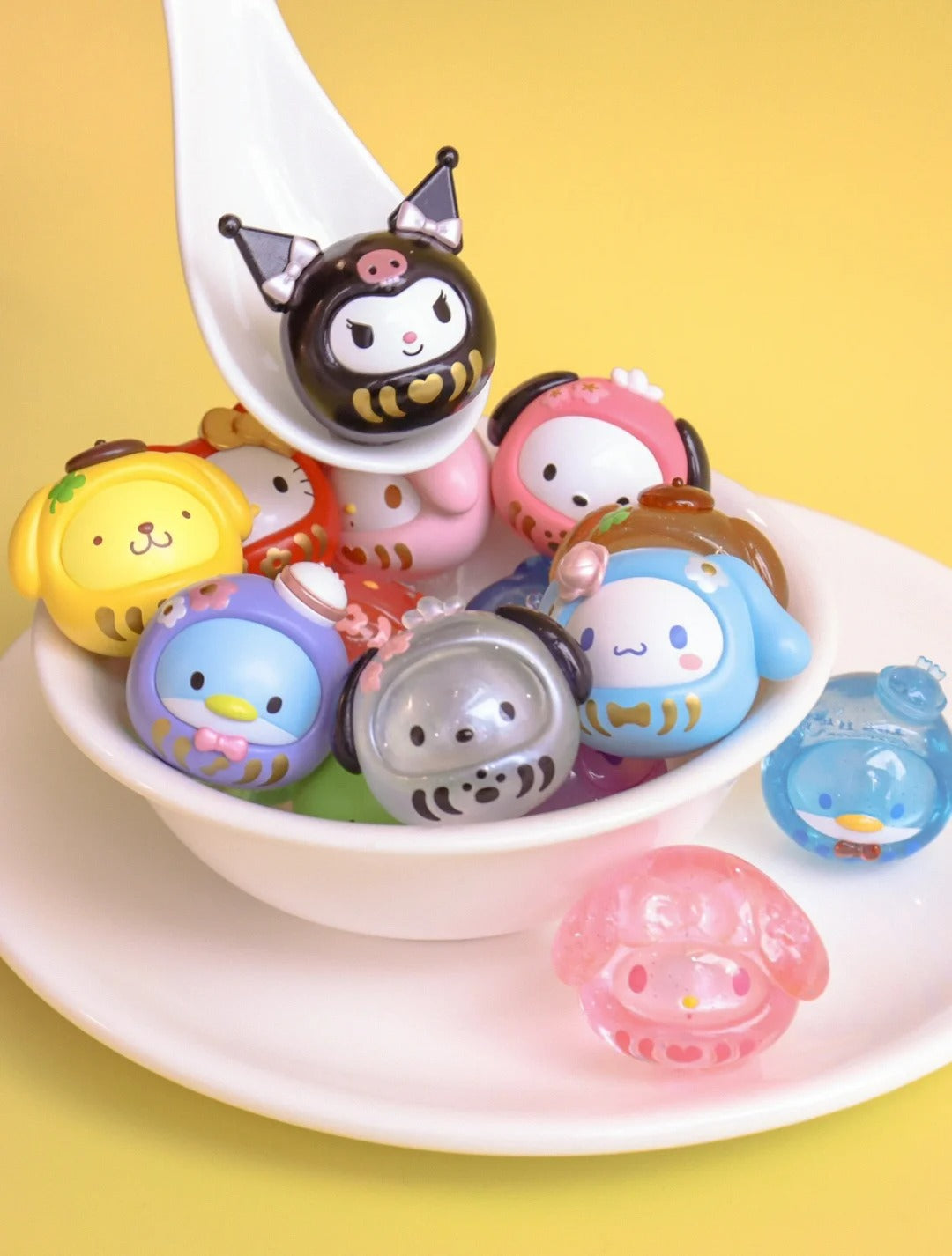 Confirmed Sanrio Mini Daruma Doll