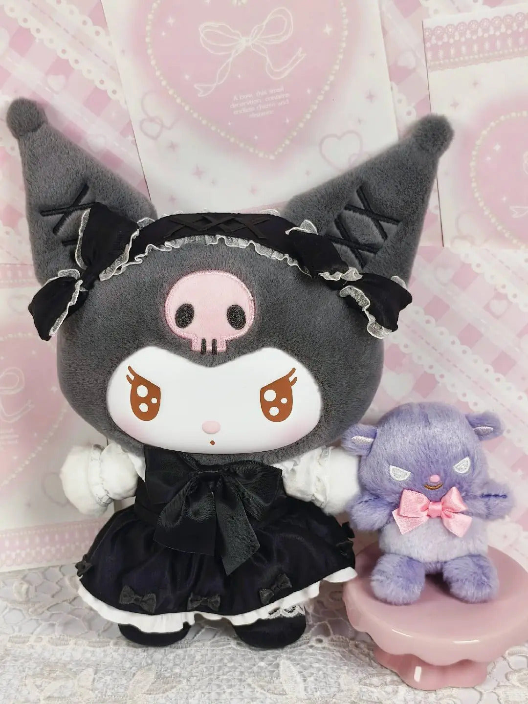 Kuromi and My melody Sweet Fairy Tale Series Plush Doll Figures