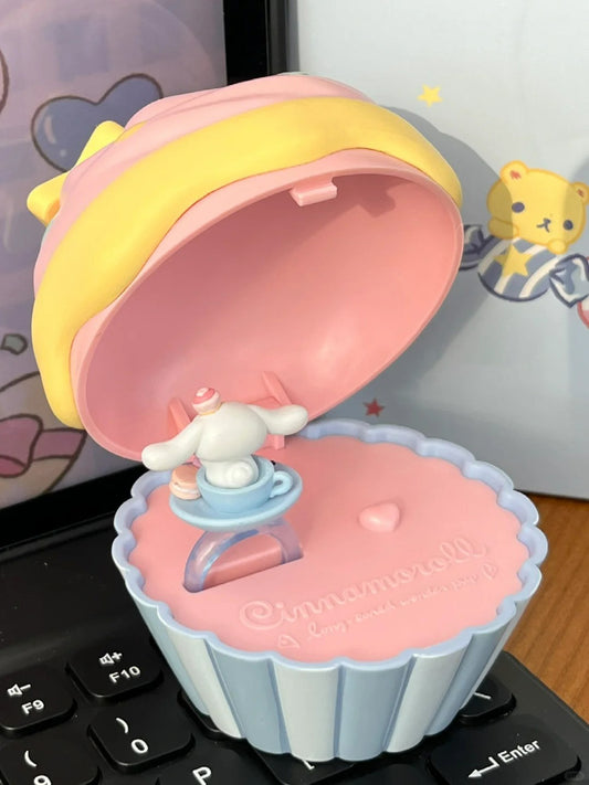 Sanrio cinnamoroll ring cupcake jewelry box