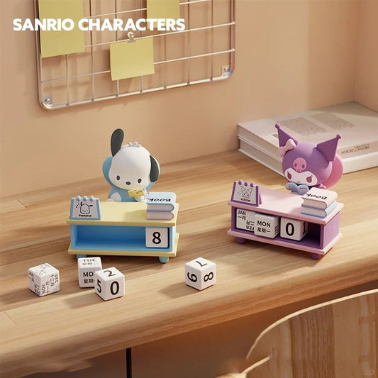 Kuromi / Pochacco desk calendar ornaments