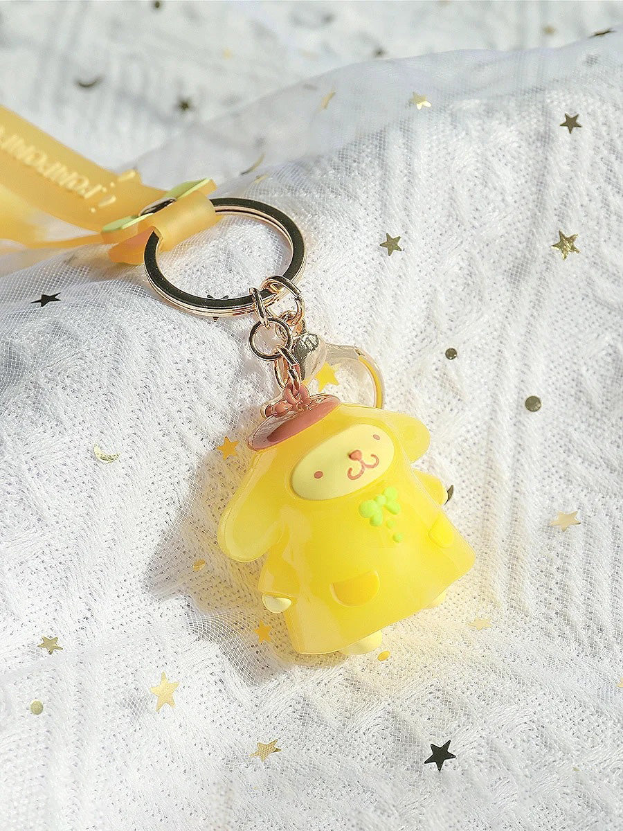 Sanrio raincoat series keychain