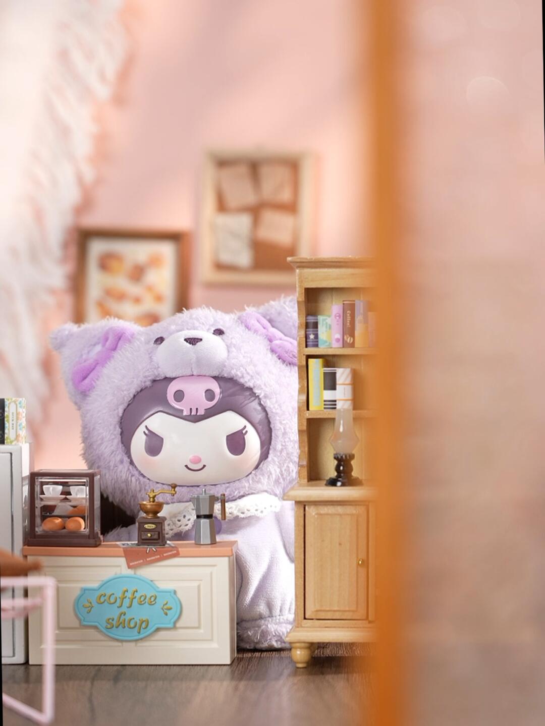 Kuromi Latte Doll Vinyl Plush Pendant Doll