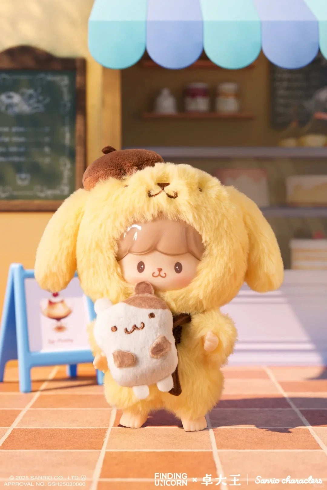 Zzoton x Sanrio  Love League Buddies Series Vinyl Plush Keychain Blind Box