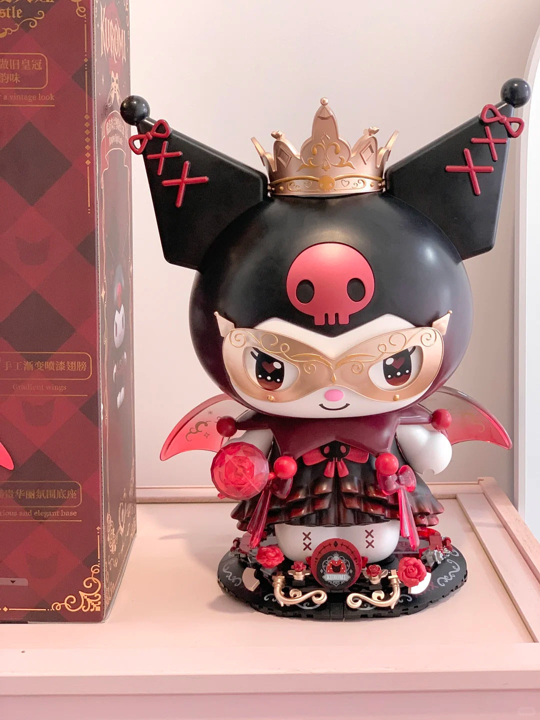 Kuromi Dark Castle Night Building Blocks Figure 450+Pcs